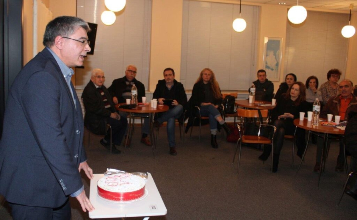 Ωραία εκδήλωση για την κοπή πίτας της Φιλοτελικής Εταιρείας Αγρινίου