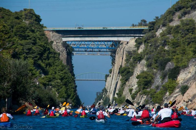 Δυναμική παρουσία του Ναυτικού Ομίλου Αγρινίου στον 2ο διάπλου του Ισθμού της Κορίνθου
