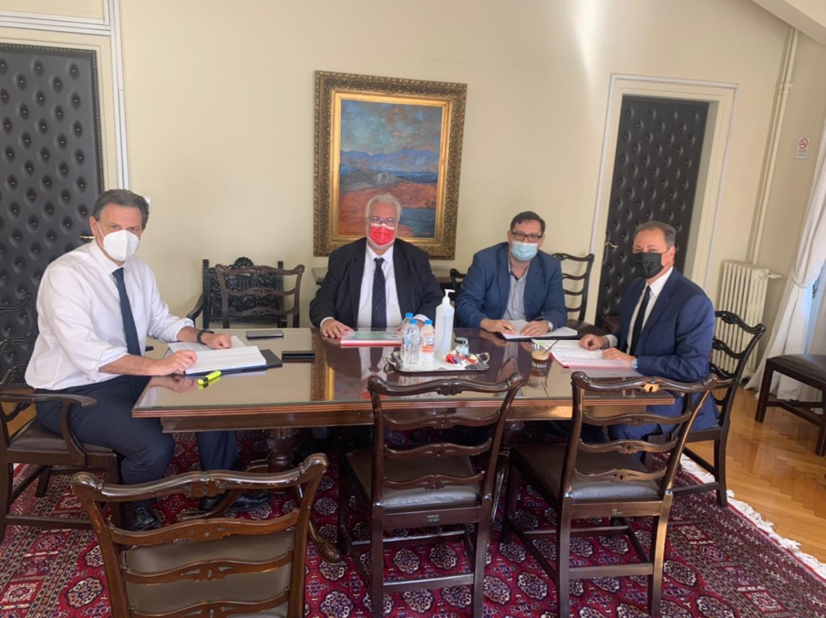 Συνάντηση Εργασίας Λιβανού - Σκυλακάκη για τα ΣΔΙΤ του πρωτογενούς τομέα