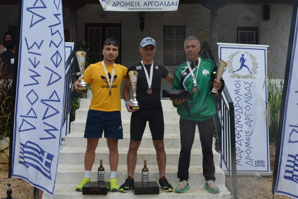 Διάκριση για τον Αιτωλικιώτη δρομέα Παναγιώτη Κατσάρη σε αγώνα δρόμου στο Άργος