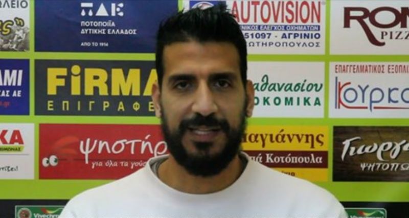 Οι δηλώσεις του Αντώνη Μιχάλογλου ενόψει του εκτός έδρας αγώνα του Α.Ο. Αγρινίου με τον Α.Ο. Παγκρατίου