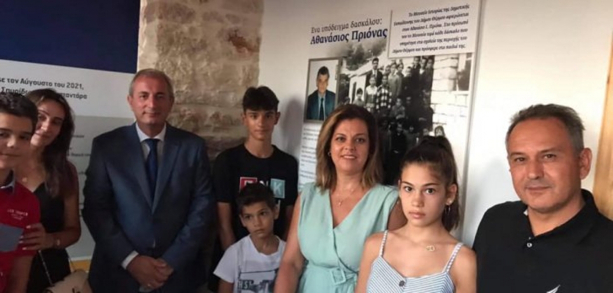 Εγκαινιάστηκε το μουσείο σχολικής ιστορίας και εκπαίδευσης στον Ταξιάρχη Θέρμου (ΦΩΤΟ)