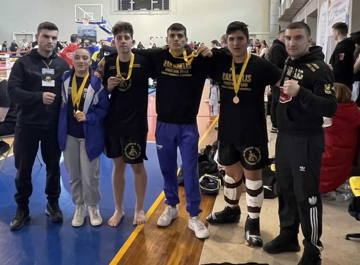 Αήττητος στο Διασυλλογικό Πρωτάθλημα KICKBOXING ο ΑΣ ΘΗΣΈΑΣ Αιτωλοακαρνανίας