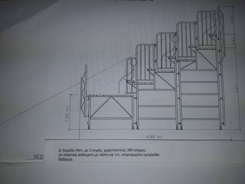 Κερκίδες 400 ατόμων στο γήπεδο του Αστακού