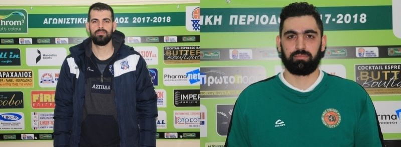Οι δηλώσεις του Αποστόλη Κουτσογιάννη και του Φώτη Τάσσου μετά τον αγώνα του Α.Ο. Αγρινίου με την Ασπίδα Ξάνθης