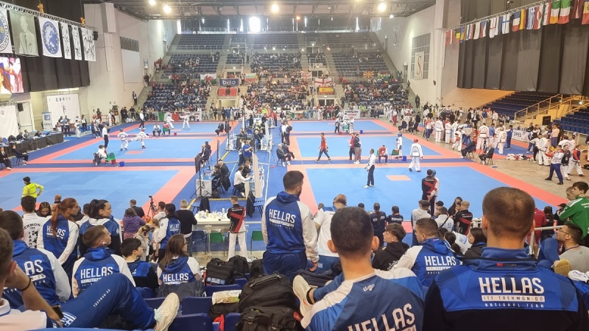 Εντυπωσιάζει η Εθνική μας στο Ευρωπαϊκό πρωτάθλημα TAEKWON-DO ITF κατακτώντας 46 μετάλλια τις δύο πρώτες μέρες