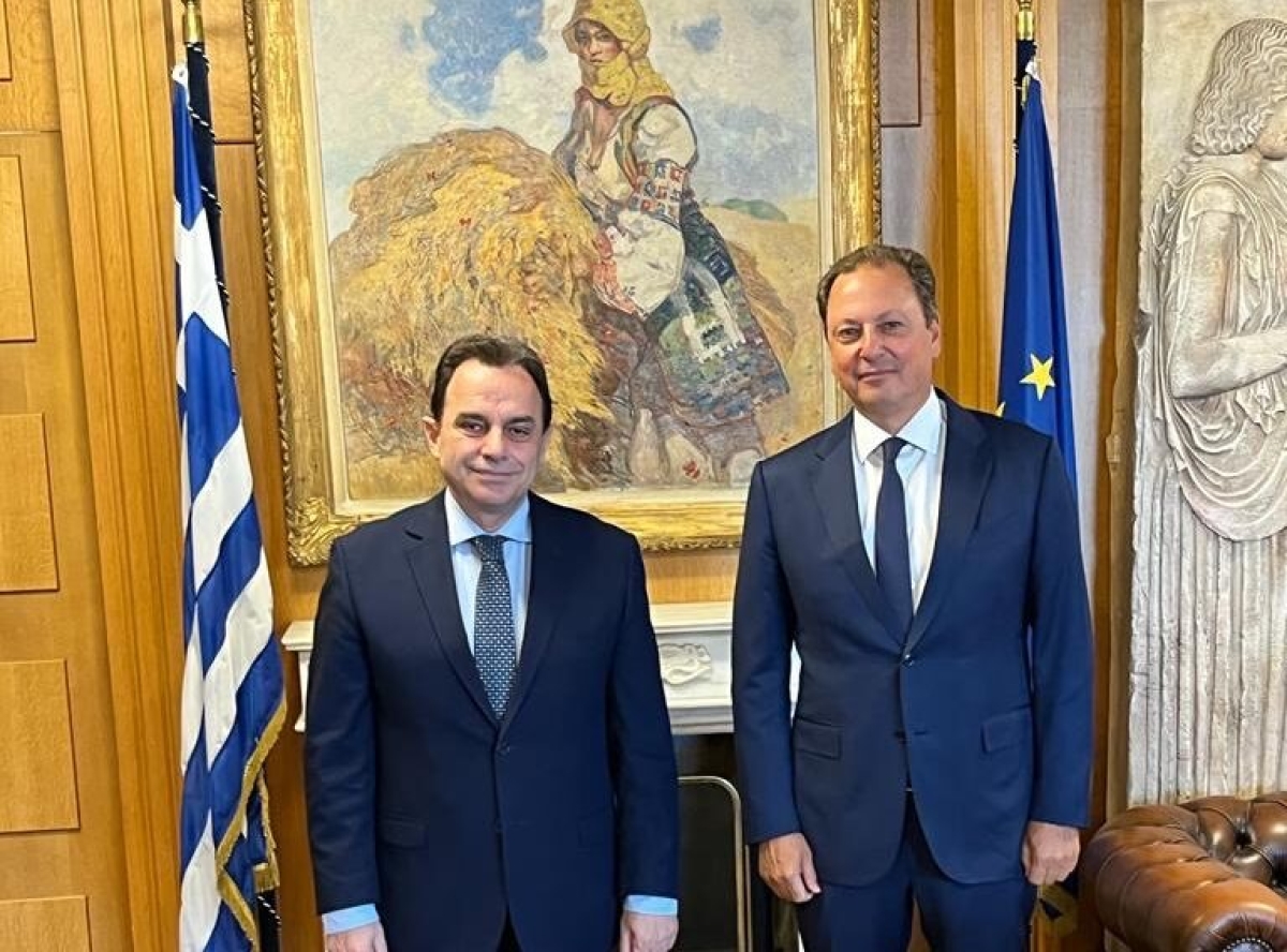 Ο Σπήλιος Λιβανός «επέστρεψε» στο «Αγροτικής Ανάπτυξης» – Τι συζήτησε με τον Γ. Γεωργαντά