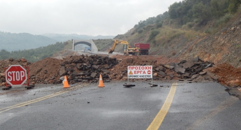 Από Σάββατο μέχρι πρωί Δευτέρας κλειστός ο δρόμος στην Παλιοβούνα