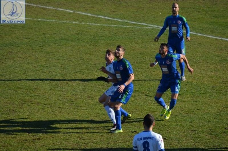 Μέγας Νέος Αμφίλοχος 1-0 τον Ερμή Αμυνταίου