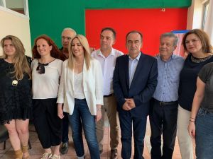 Το πέρασμα της Φώφης Γεννηματά από το Αγρίνιο (φωτο-video)