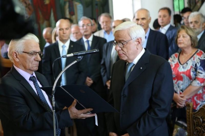 Με την παρουσία του Προέδρου της Δημοκρατίας ο εορτασμός του Αγίου Κοσμά του Αιτωλού στη γενέτειρά του