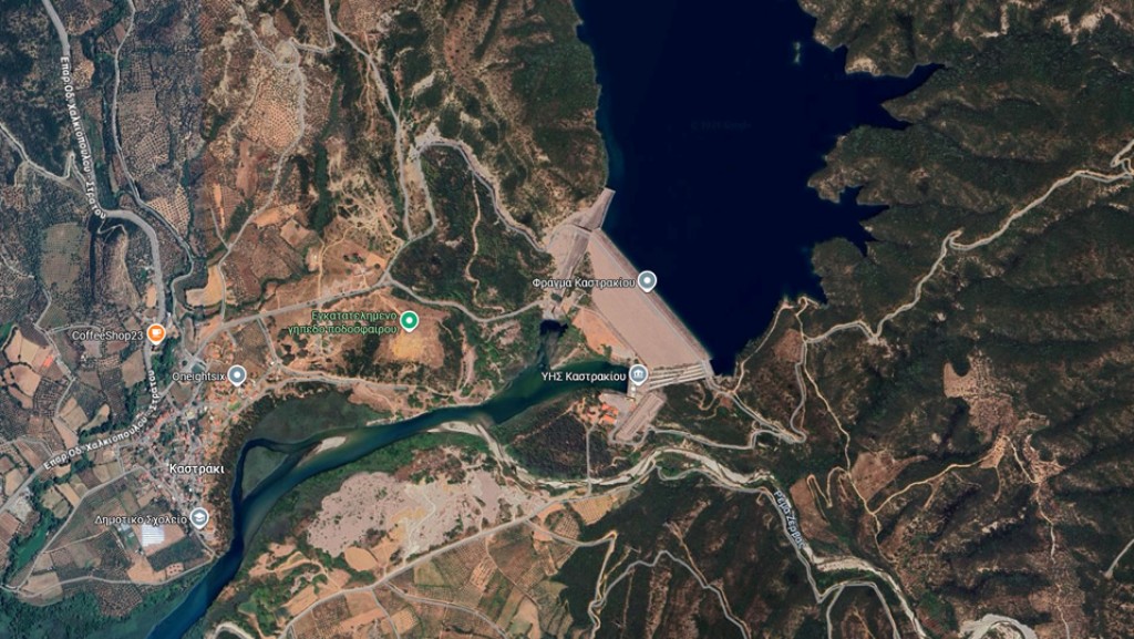 Λήψη μέτρων ασφαλείας λόγω αύξησης απορροής υδάτων από το Φράγμα Καστρακίου