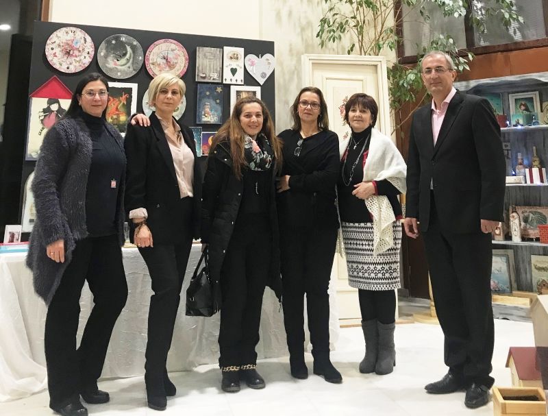 Εγκαινιάσθηκε το χριστουγεννιάτικο Bazaar του σωματείου &quot;Σκοπός Ζωής&quot; στο Θέρμο  (εως Κυρ 16/12/2018 10:00 - 20:00)