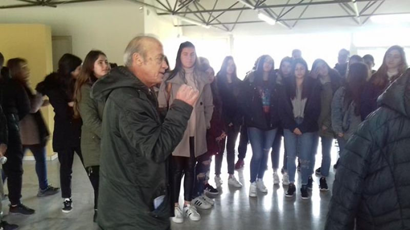 Το 1ο Γυμνάσιο Μεσολογγίου στο Κέντρο Χαρακτικών Τεχνών – Μουσείο «Βάσω Κατράκη» στο Αιτωλικό