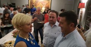 Δυναμική ομιλία της Μαρίας Καλπουζάνη στο Αγρίνιο