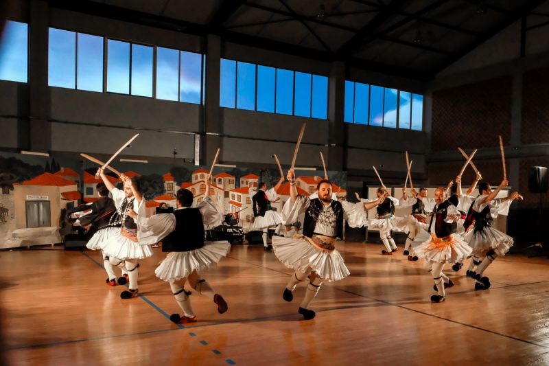 Τελετή λήξης χορευτικής περιόδου 2017-2018 απο τον Λαογραφικό Ομιλο της ΓΕΑ