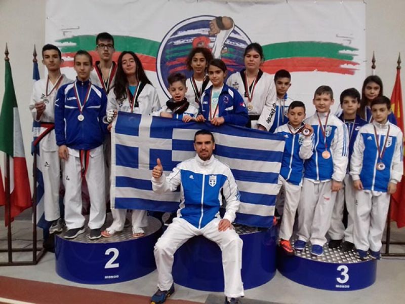 Το Αγρίνιο με τον Α.Σ. Τίτορμο στο «8o Hereya Tae Kwon Do Open» στην Βουλγαρία