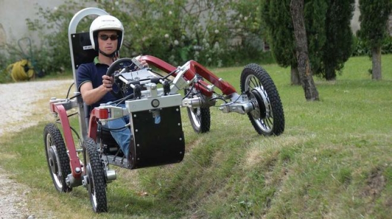 Βίντεο: Swincar E-Spider. Το παντός εδάφους όχημα αράχνη