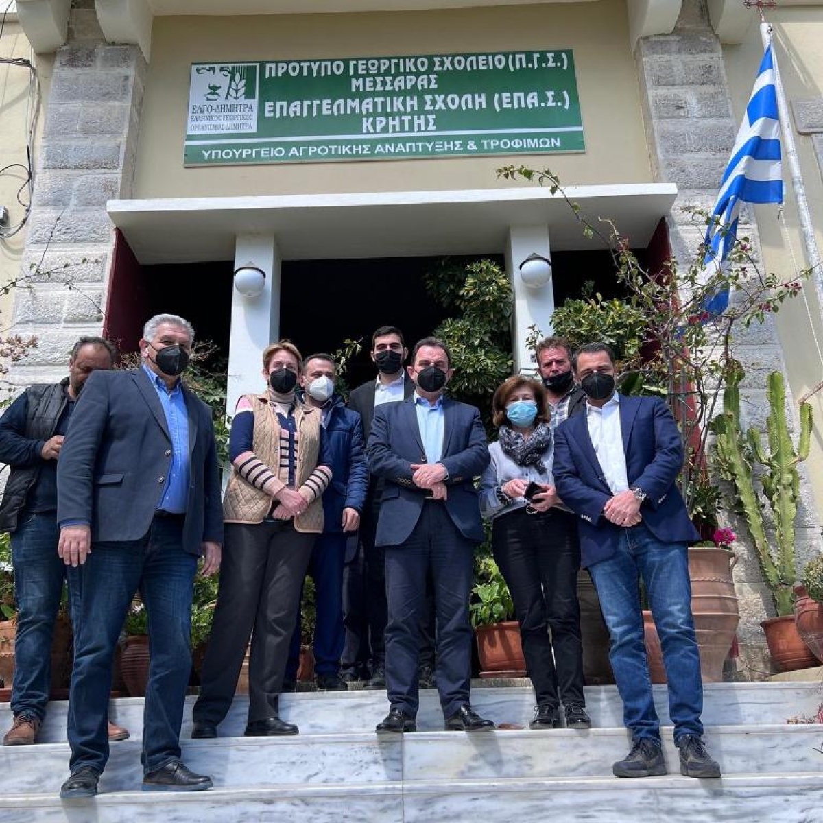 Περιοδεία Γεωργαντά στην Κρήτη: Επί πλέον 100 εκατ. ευρώ για το πρόγραμμα Νέων Αγροτών