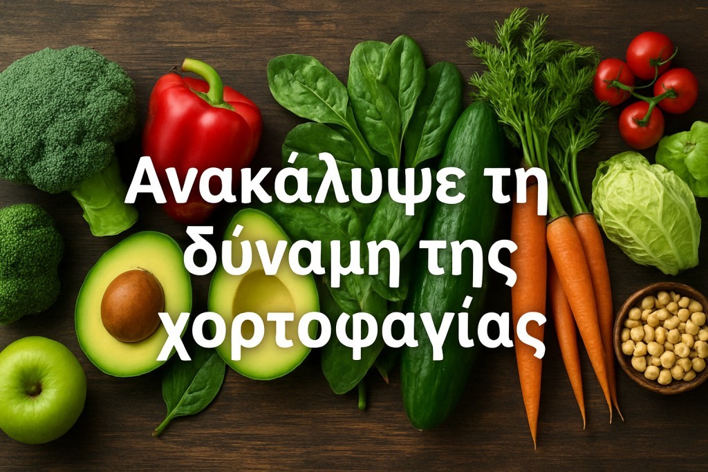 1 Νοεμβρίου - Ανακάλυψε τη δύναμη της χορτοφαγίας
