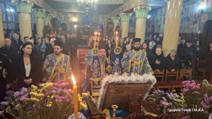 Η Β’ Στάση των Χαιρετισμών της Παναγίας στην Αμφιλοχία