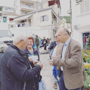 Επίσκεψη του Σταύρου Καραγκούνη στην Αμφιλοχία