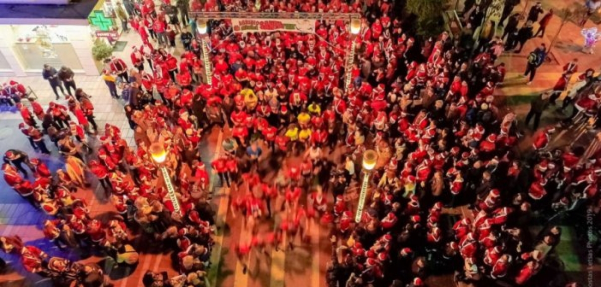 Agrinio Santa Run: Τρέχουμε, περπατάμε και στηρίζουμε τη “Φλόγα” ντυμένοι στα κόκκινα (video)