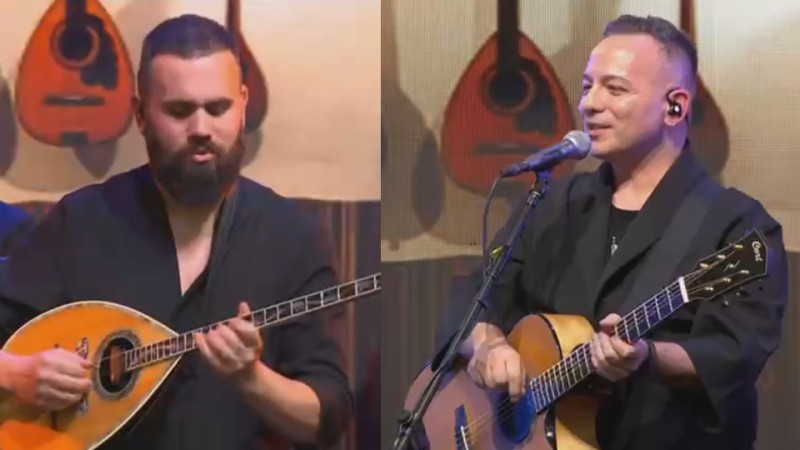 Οι Αγρινιώτες καλλιτέχνες μουσικοί Παύλος Μπερμπερίδης και Παντελής Ντζιάλας στην εκπομπή «Moments» της Ζέτα Μακρυπούλια