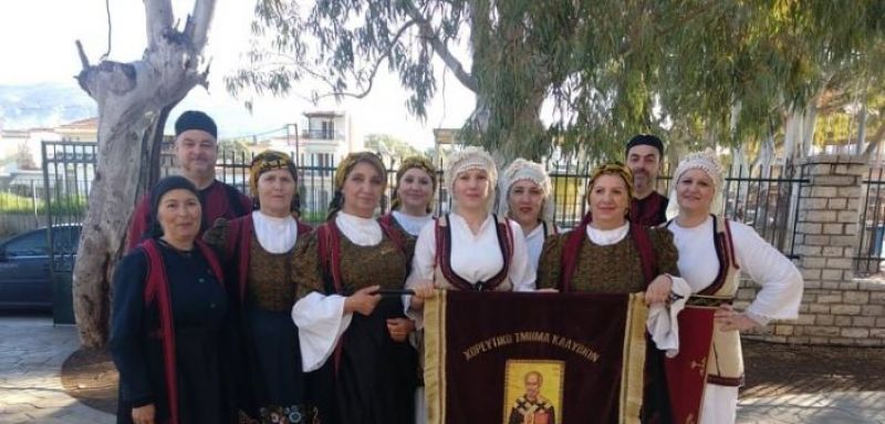 Το Χορευτικό Καλυβίων στην 194η επέτειο της Μάχης του Ντολμά