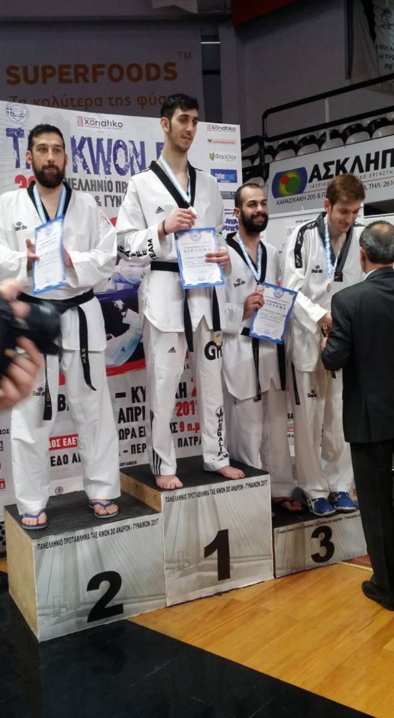Αθλητής του ΑΣ ΘΗΣΕΑΣ ΑΙΤ/ΝΙΑΣ ο πρωταθλητής Ελλάδος στο TAEKWONDO