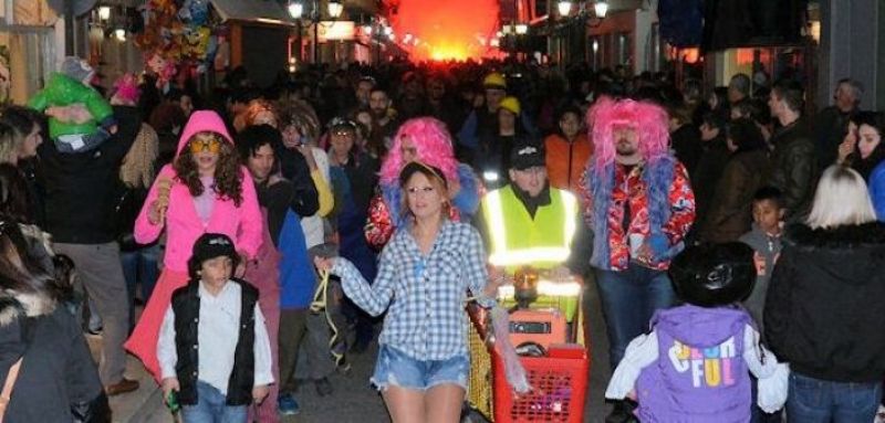 Αποκριάτικες εκδηλώσεις στο Μεσολόγγι (Παρ 16 - Σαβ 17 - Κυρ 18 - Δευ 19/2/2018)