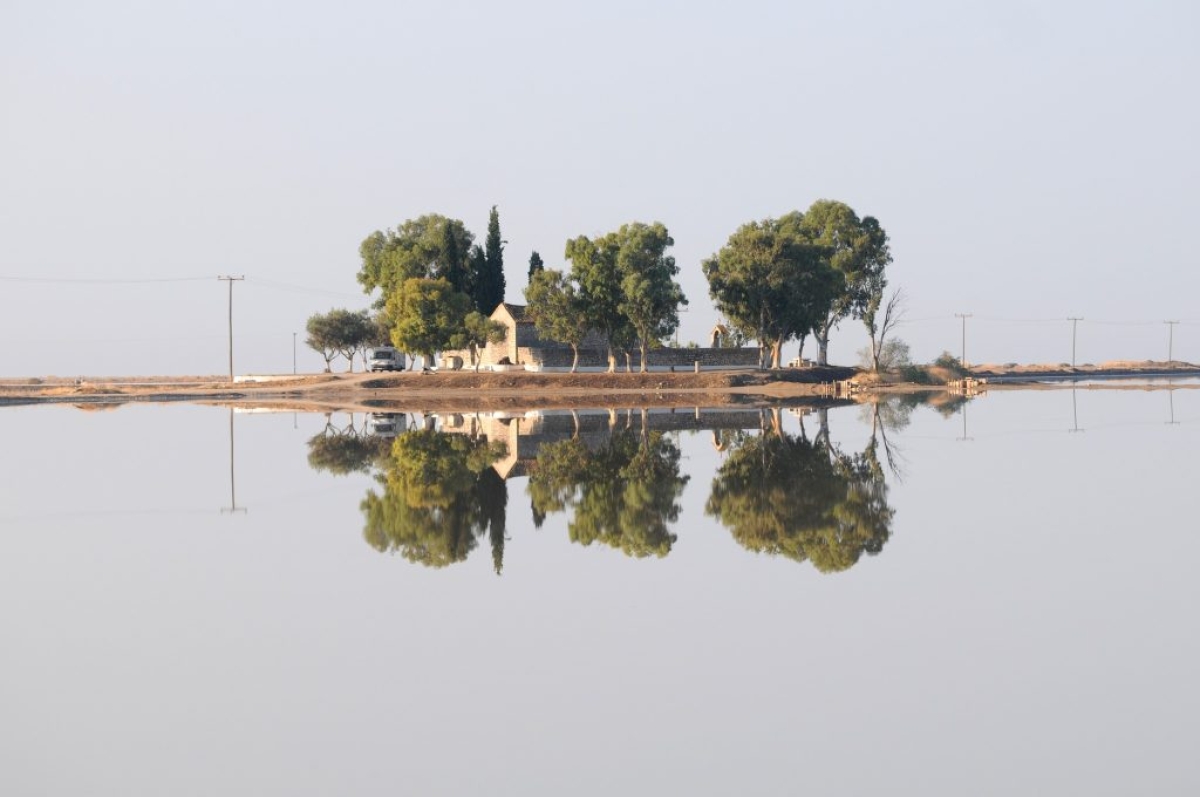 Φοινικιά Μεσολογγίου: Η νησίδα στο χώρο των αλυκών (εικόνες)