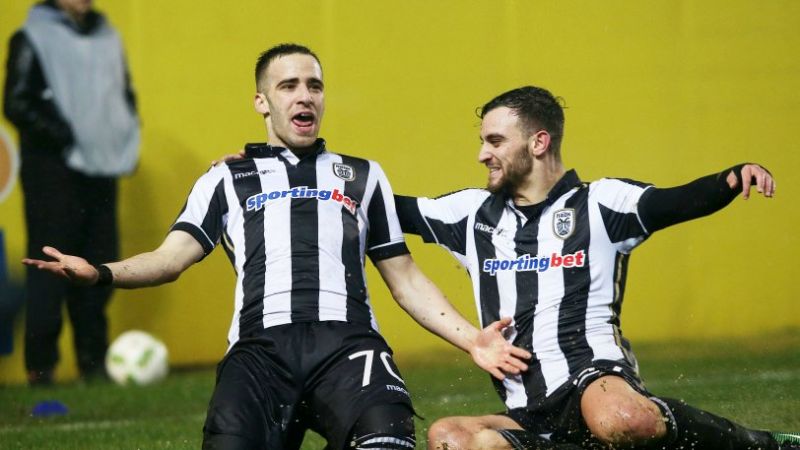 Παναιτωλικός - ΠΑΟΚ 0-2 για το κύπελο