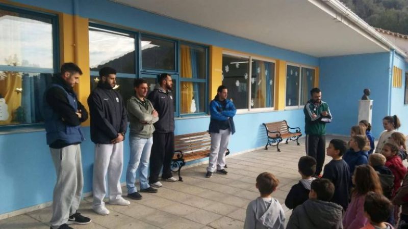 Αίολος Αστακού: Επίσκεψη στο Δημητρούκειο Δημοτικό Βασιλόπουλου Καραϊσκάκη