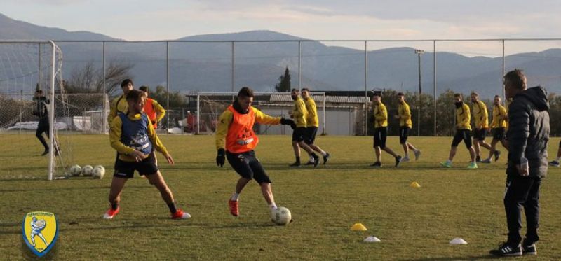 Παναιτωλικός: Προπόνηση Δευτέρας