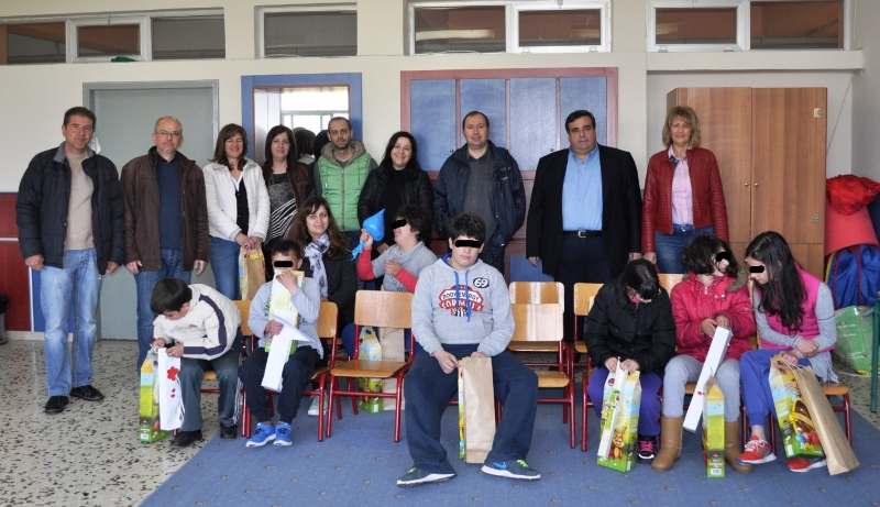Επίσκεψη αγάπης στο 2ο Ειδικό Σχολείο