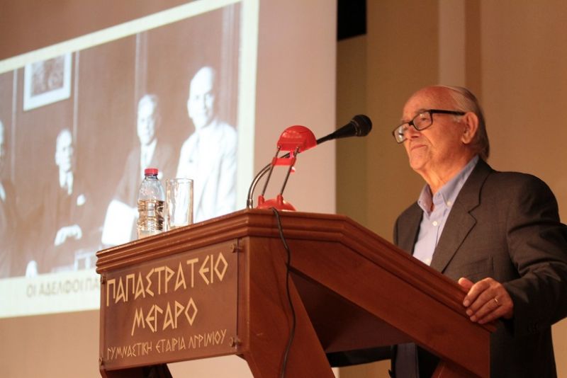 Η πρώτη διάλεξη για την Σχολή Τοπικής Ιστορίας και Πολιτισμού «Αθανάσιος Παλιούρας» την Δευτέρα 19/11/2018 19:00
