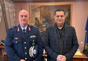 Αγρίνιο: Παραβατικότητα και κυκλοφοριακό επί τάπητος στη συνάντηση Παπαναστασίου-Παπαγρίβα