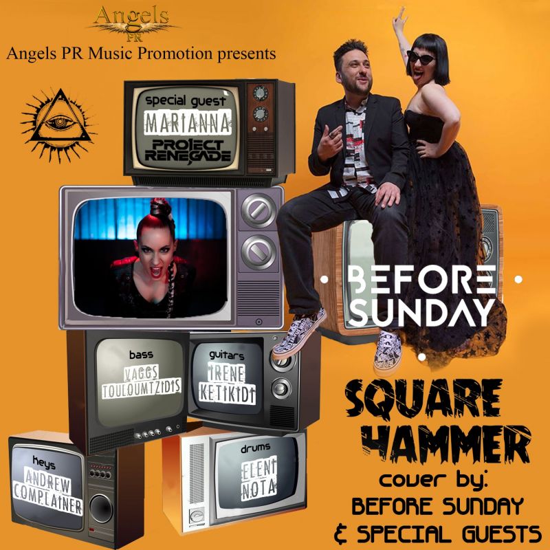 Η Angels PR Music Promotion  παρουσιάζει……&quot;Square Hammer&quot; - Ghost (cover by Before Sunday &amp; special guests)