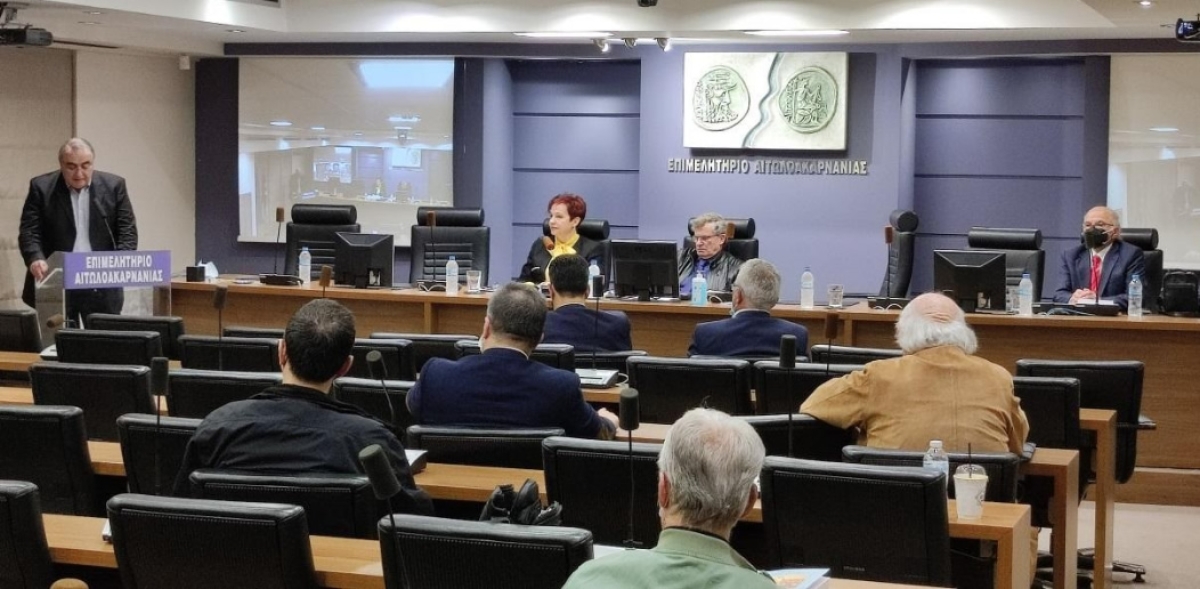 Από το Δήμο Αγρινίου παρουσιάστηκε το βιβλίο του Χρήστου Σιάσου: &quot;Αιτωλοακαρνάνες που έπεσαν το 1821&quot;