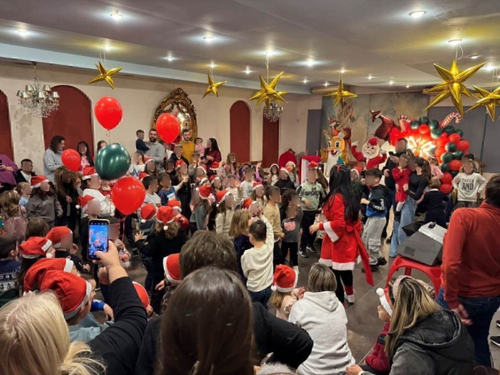 Γεμάτο παιδικά χαμόγελα το χριστουγεννιάτικο πάρτι του Δήμου Ιερής Πόλης Μεσολογγίου