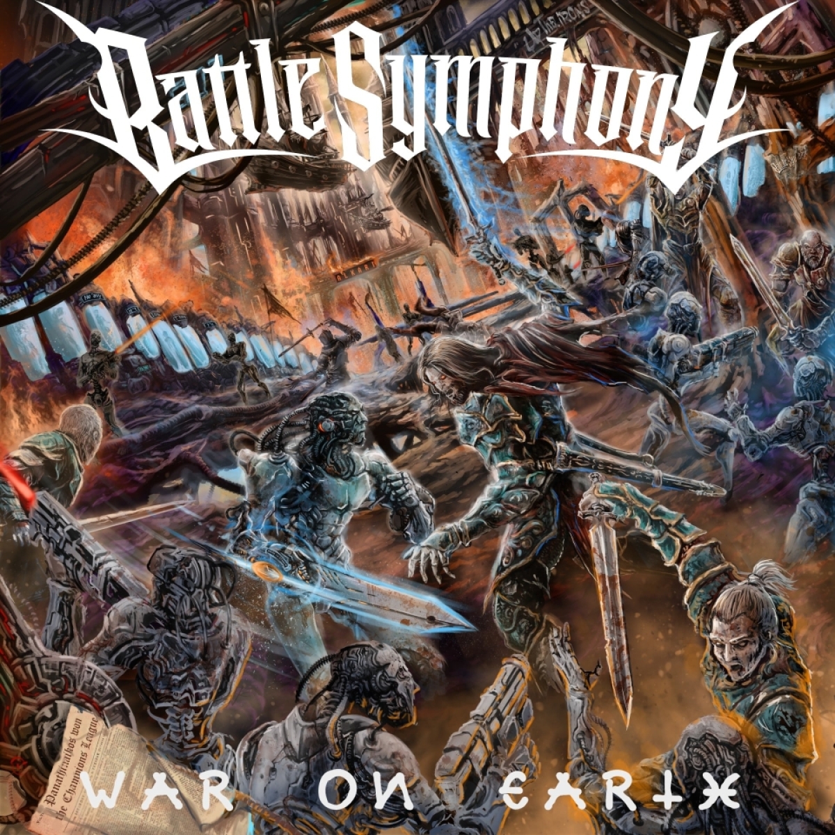Battle Symphony - &quot;Soul Survivors&quot; (2022) - Official Lyric Video. Taken from Battle Symphony&#039;s debut album &quot;War on Earth&quot;!
