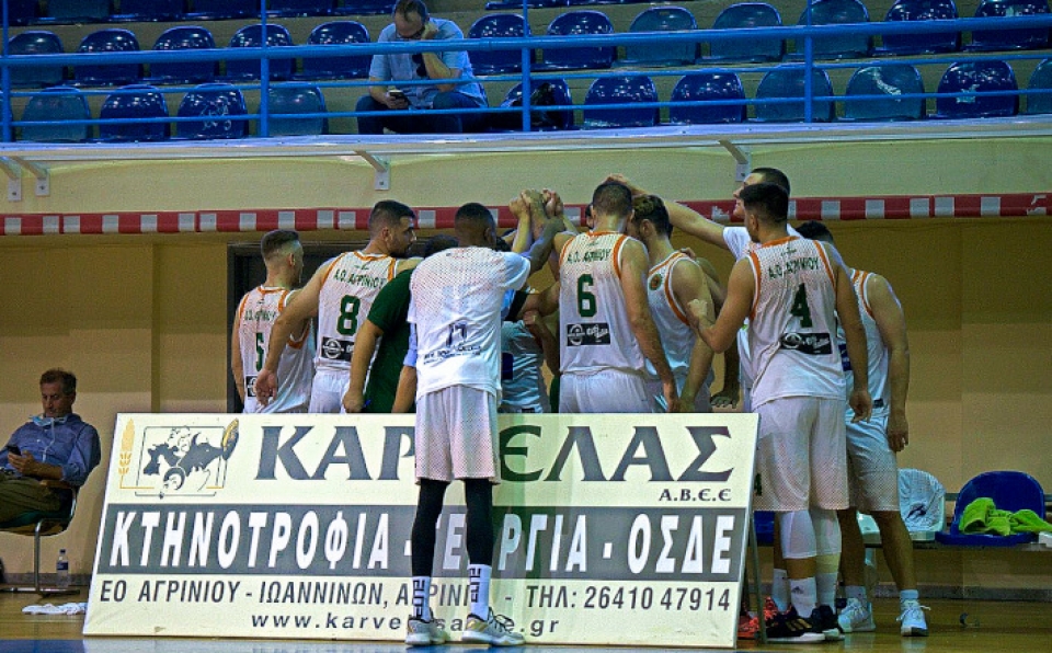 Α2: Συνεπές παρά τις δυσκολίες το Αγρίνιο