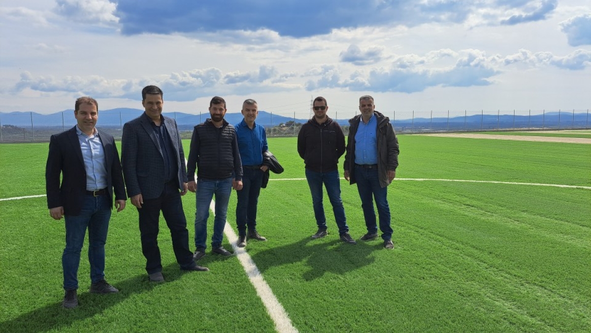 Προς ολοκλήρωση η ανακατασκευή του γηπέδου στην Λεπενού Αγρινίου