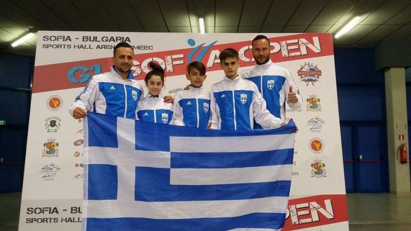 Εκπληκτικές εμφανίσεις στο G1 Sofia open ο ΑΣ Θησέας Αιτ / νιας.