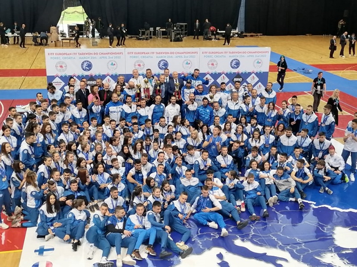 ΕΥΡΩΠΑΪΚΌ ΠΡΩΤΑΘΛΗΜΑ TAEKWON-DO ITF:  «Η κατάκτηση της κορυφής της Ευρώπης, είναι το αποτέλεσμα  της δουλειάς των αθλητών, των σωματεία και της ΑΟΤΕ»
