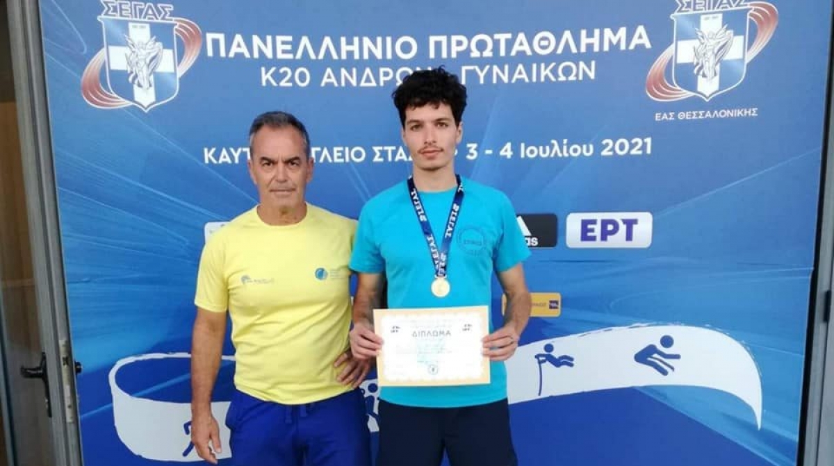 Στίβος: Διάκριση για τον Κ. Καπούλα της ΓΕΑ στο Πανελλήνιο Πρωτάθλημα Κ20