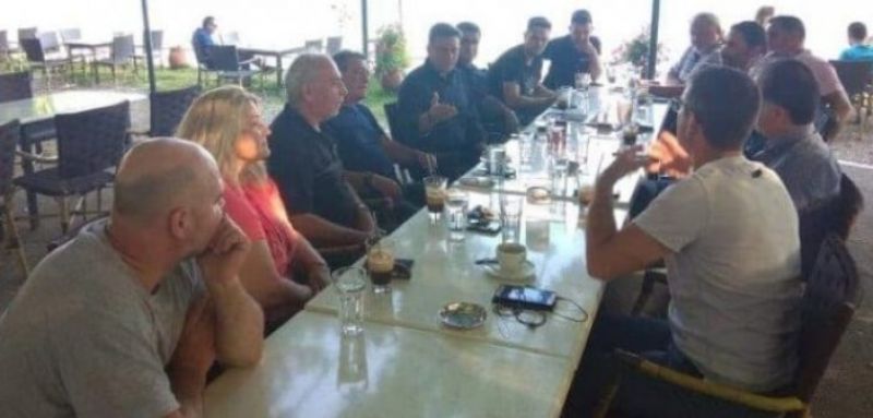 Συνάντηση Θ. Μωραΐτη με εκπροσώπους των μελισσοκόμων της Αιτωλοακαρνανίας (φωτο)