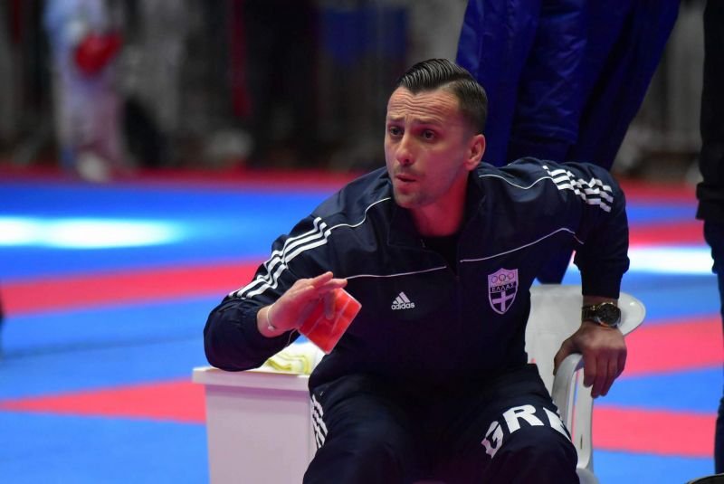 Προπονητής της Εθνικής Ομάδας TAEKWONDO Ανδρών - Γυναικών ο Κακαρέλης Νίκος για το Πανευρωπαικό Πρωτάθλημα