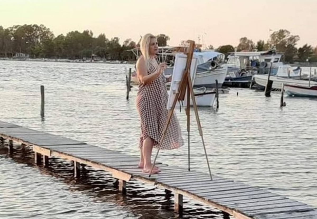 «Η τέχνη της καραντίνας»: Η Μεσολογγίτισσα Ιωάννα Λαχανά στην πρώτη της έκθεση ζωγραφικής